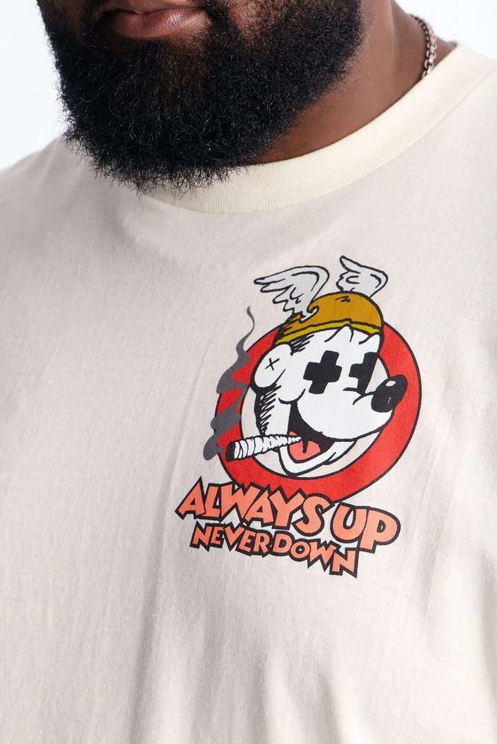 Always Up Short Sleeve Tee - Natural