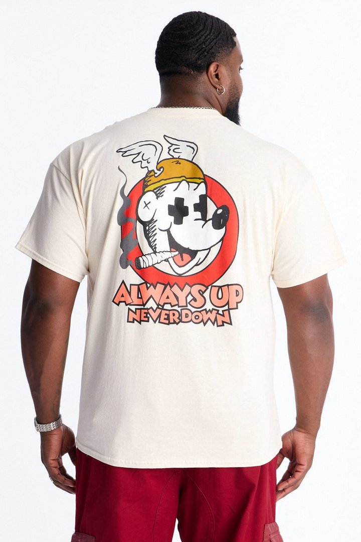 Always Up Short Sleeve Tee - Natural