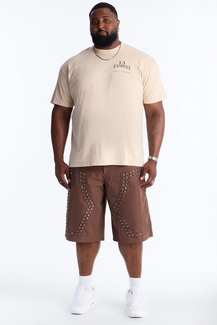 La Familia Virgin Mary Short Sleeve Tee - Cream
