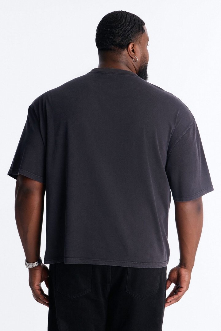 Boxy Gas Station Boxy Tee - Black Wash