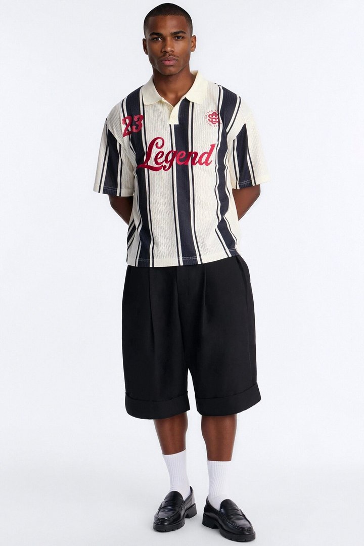 Legends 23 Short Sleeve Polo - Black