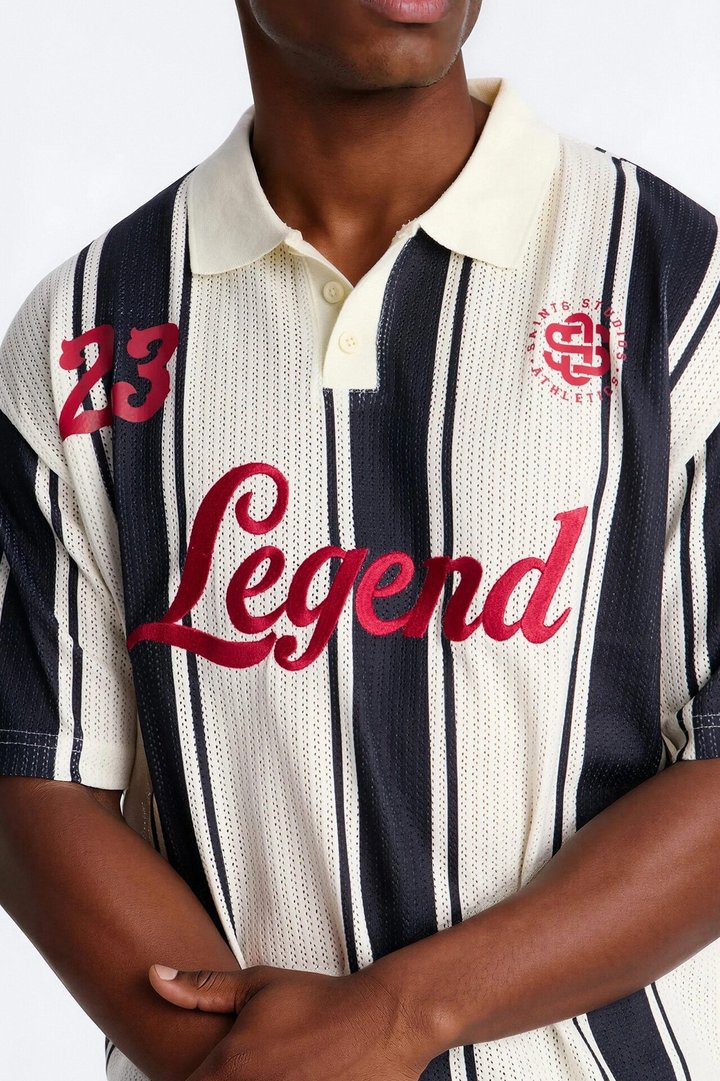 Legends 23 Short Sleeve Polo - Black