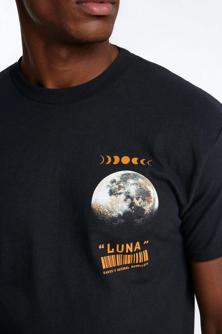 Luna Short Sleeve Tee - Black