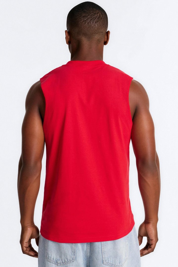 Osaka Japan Muscle Tee - Red