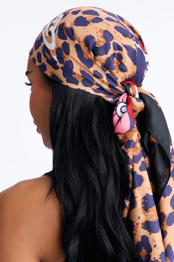 Easy Tiger Ed Hardy Head Scarf - Leopard
