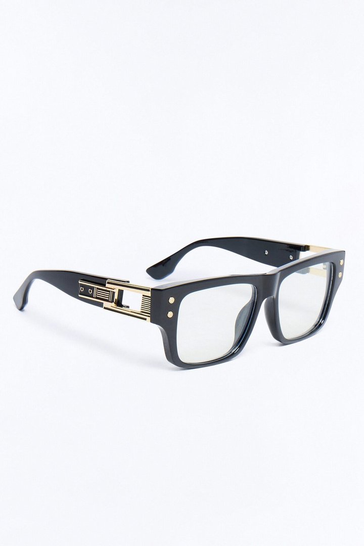Industrial Insight Square Sunglasses - Black