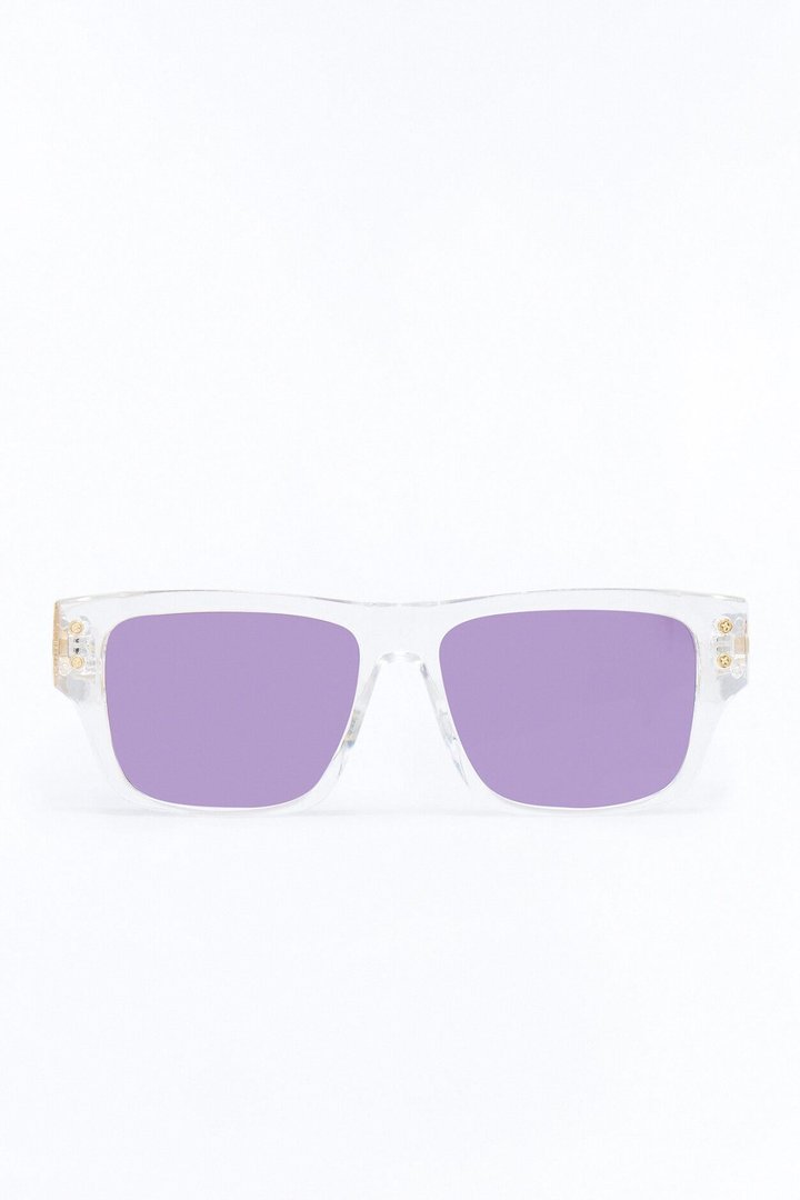 Industrial Insight Square Sunglasses - Clear
