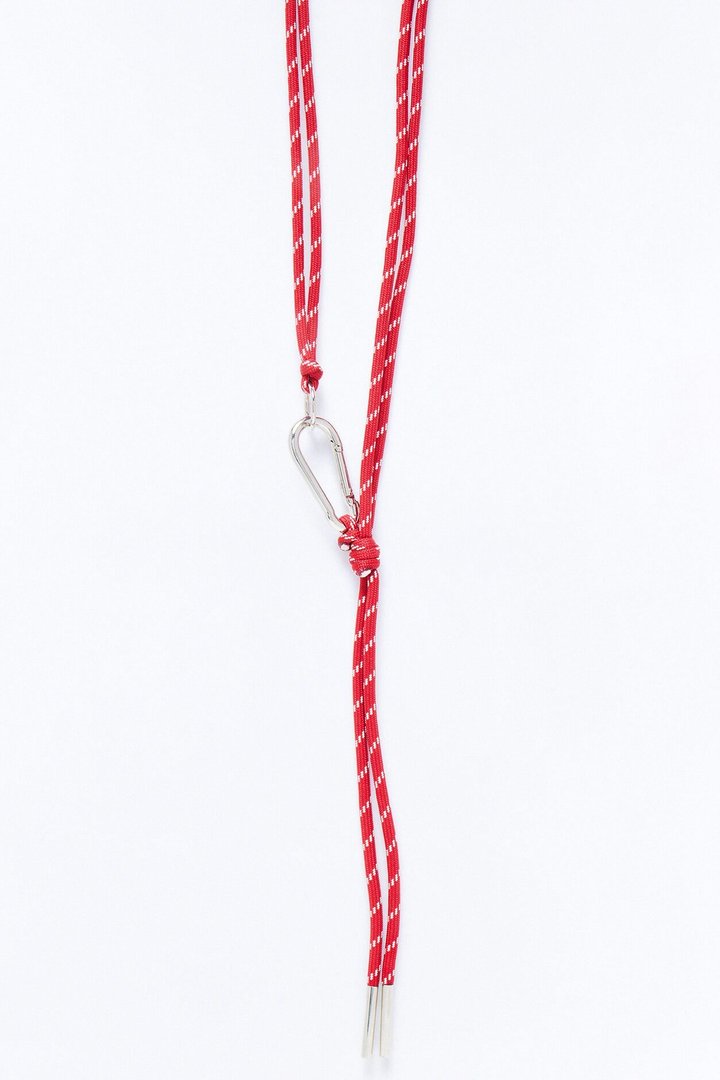 Traveling Nomad Bolo Necklace - Red