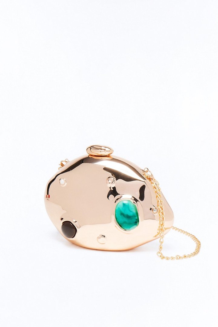 Gems Of The Pacific Clutch - Gold/Multi