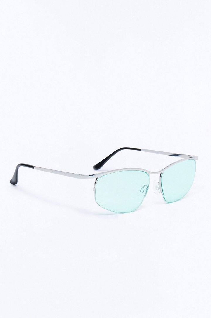 Keeping Sanity Sunglasses - Teal/combo