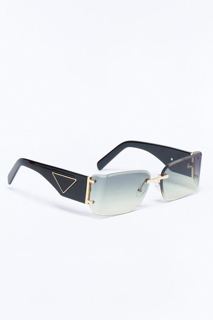 Omega Luxe Sunglasses - Green/combo