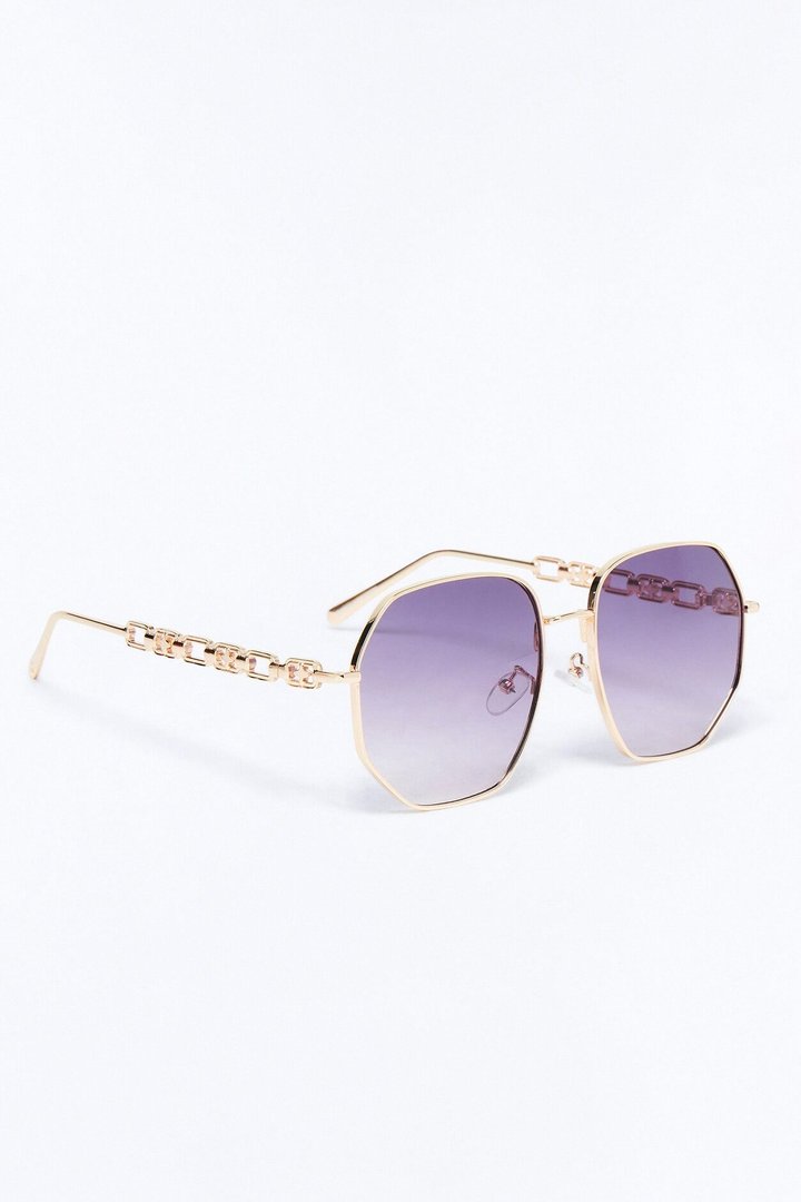 Lazy Days Sunglasses - Grey/Gold