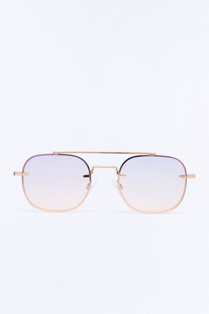 Vacay Tunnel Vision Sunglasses - Pink