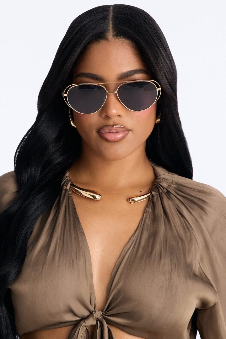 Head Rush Sunglasses - Gold