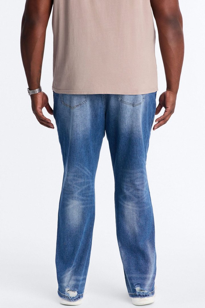Got You Distressed Slim Jeans - Dark Wash