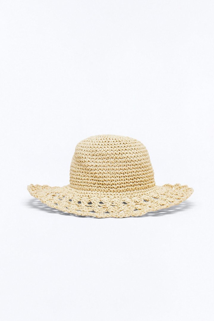 Good Girls Straw Sun Hat - Natural