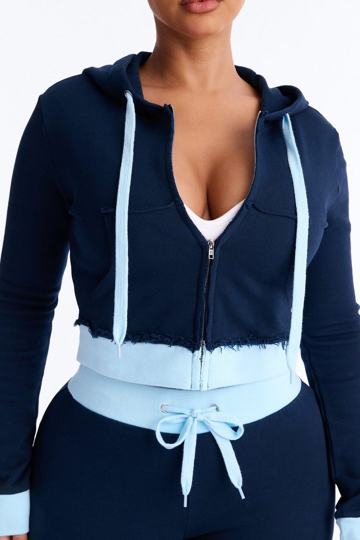 Keeping Up With Me Pant Set - Navy