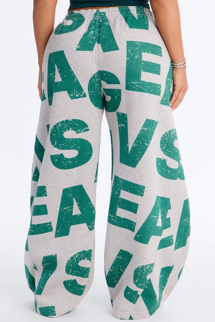 Savage Mode Fleece Pant Set - Green/combo