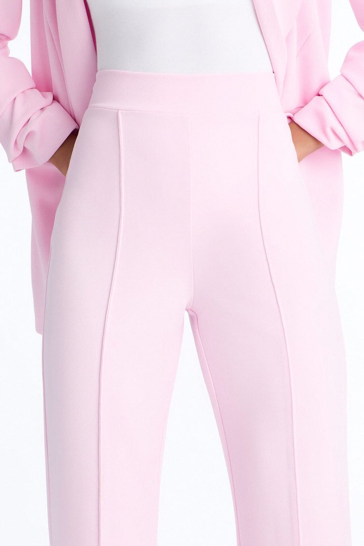 Tall Victoria High Waisted Dress Pants - Light Pink