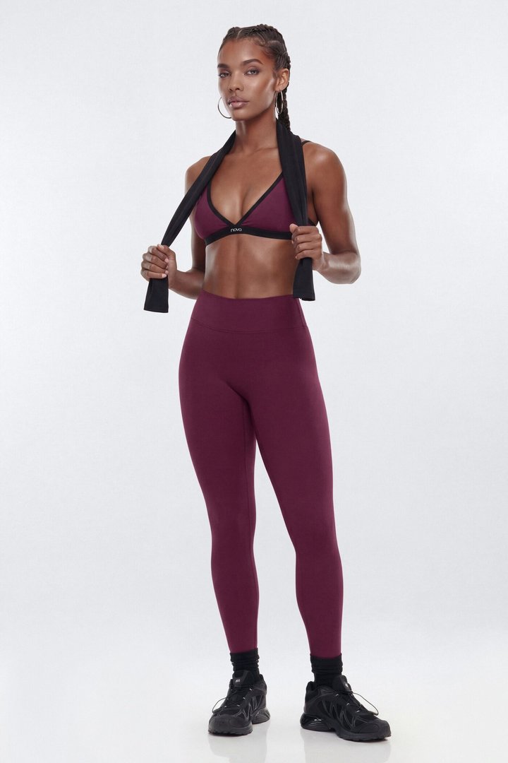 ProStretch™ 25″ High Rise Legging - Merlot