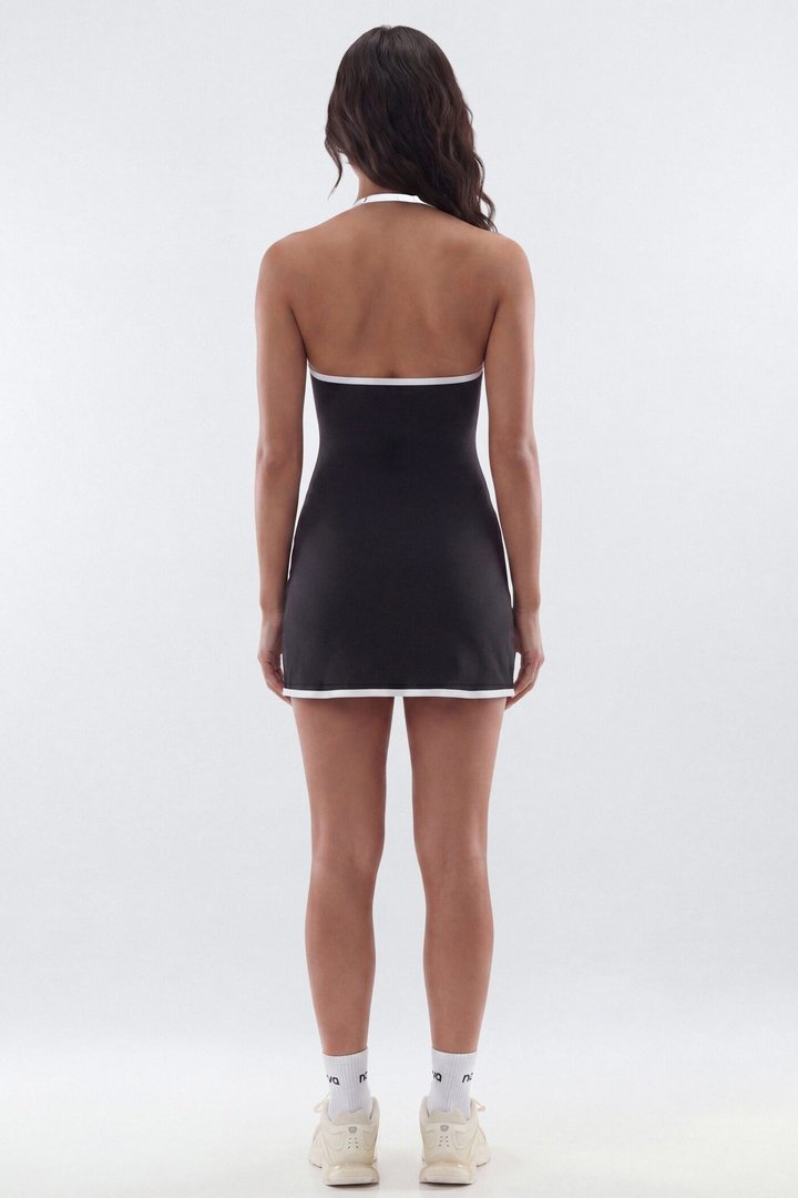 ProStretch™ Halter 2 in 1 Active Dress - Black