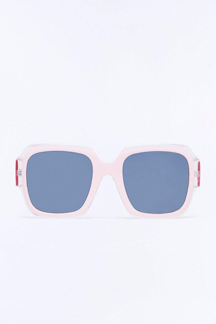 Feminine Flare Sunglasses - Pink