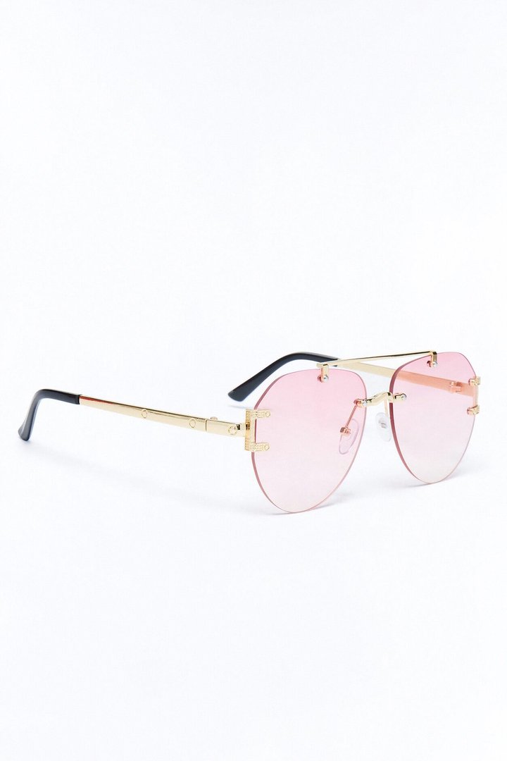 Soft Sky Sunglasses - Gold/Pink
