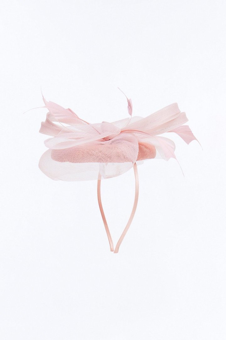 Rose Of The Run Fascinator - Pink