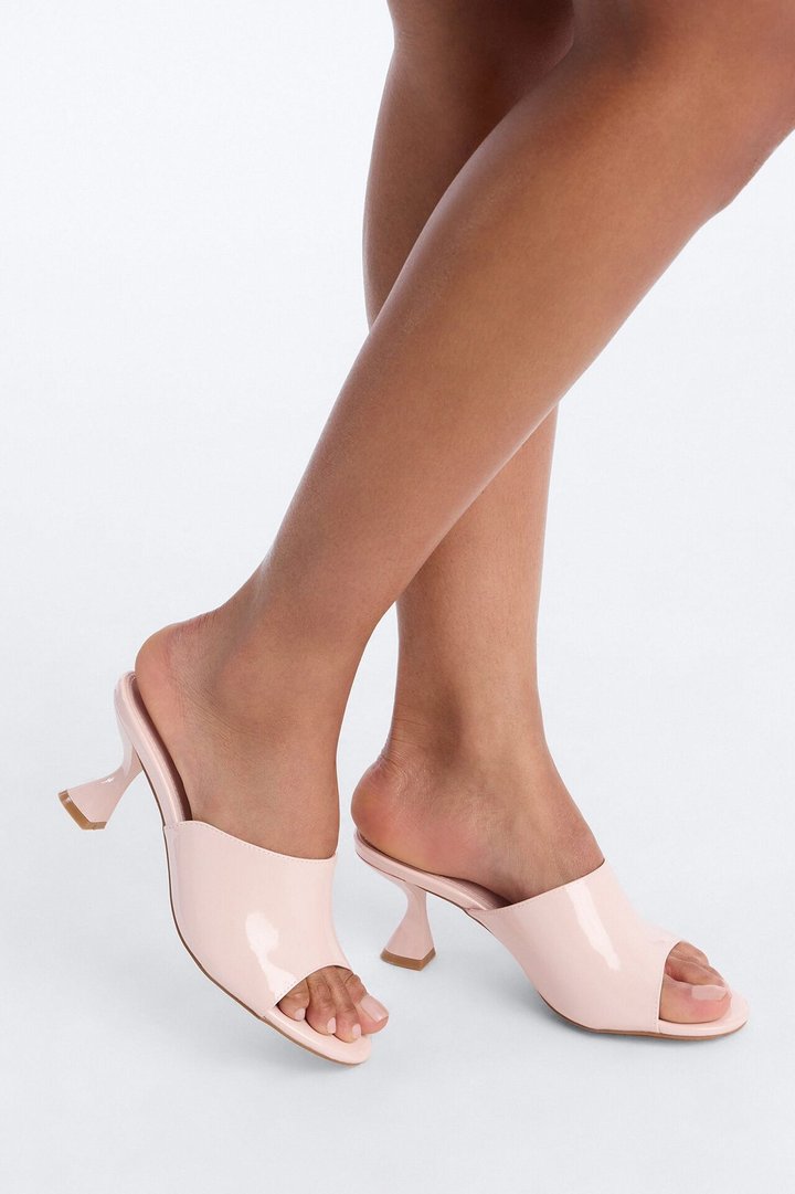 Fiora Patent Heels - Blush