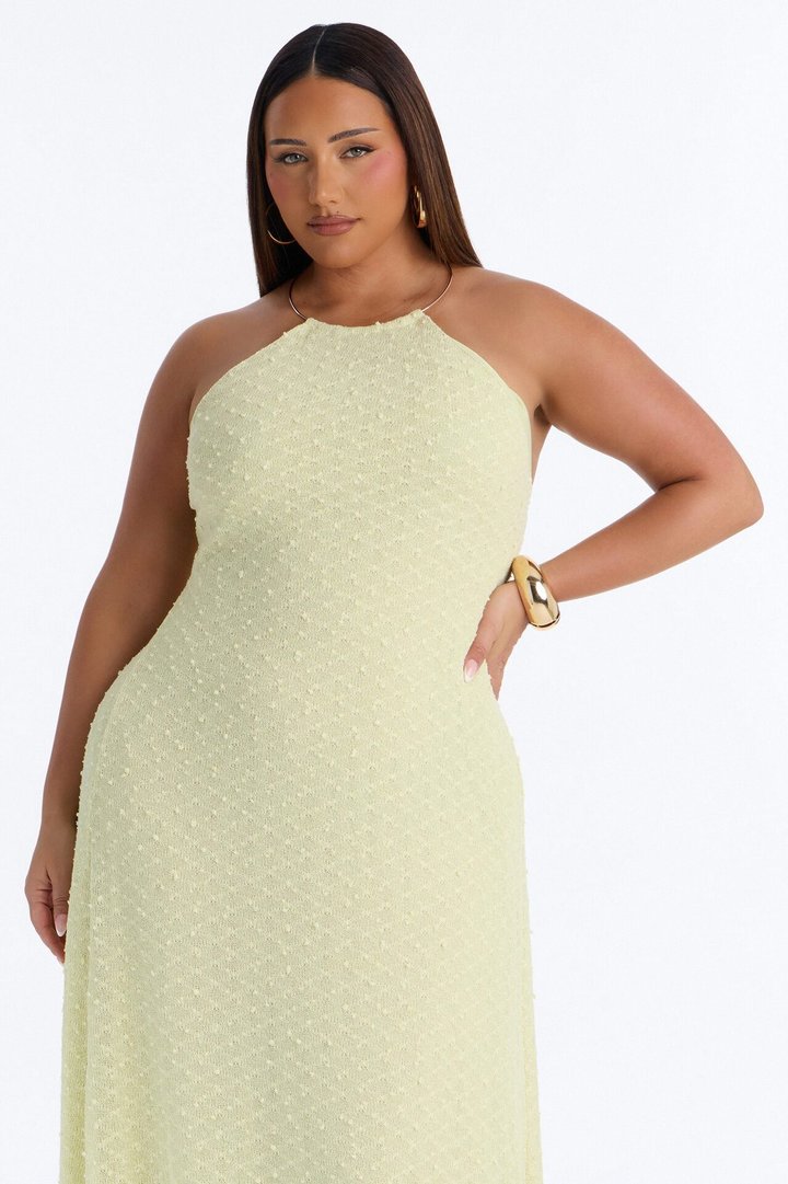 Caribbean Shores Maxi Dress - Yellow
