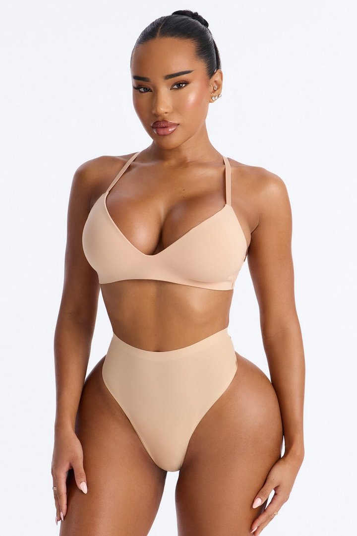 Let Me Live Wireless Bra - Nude