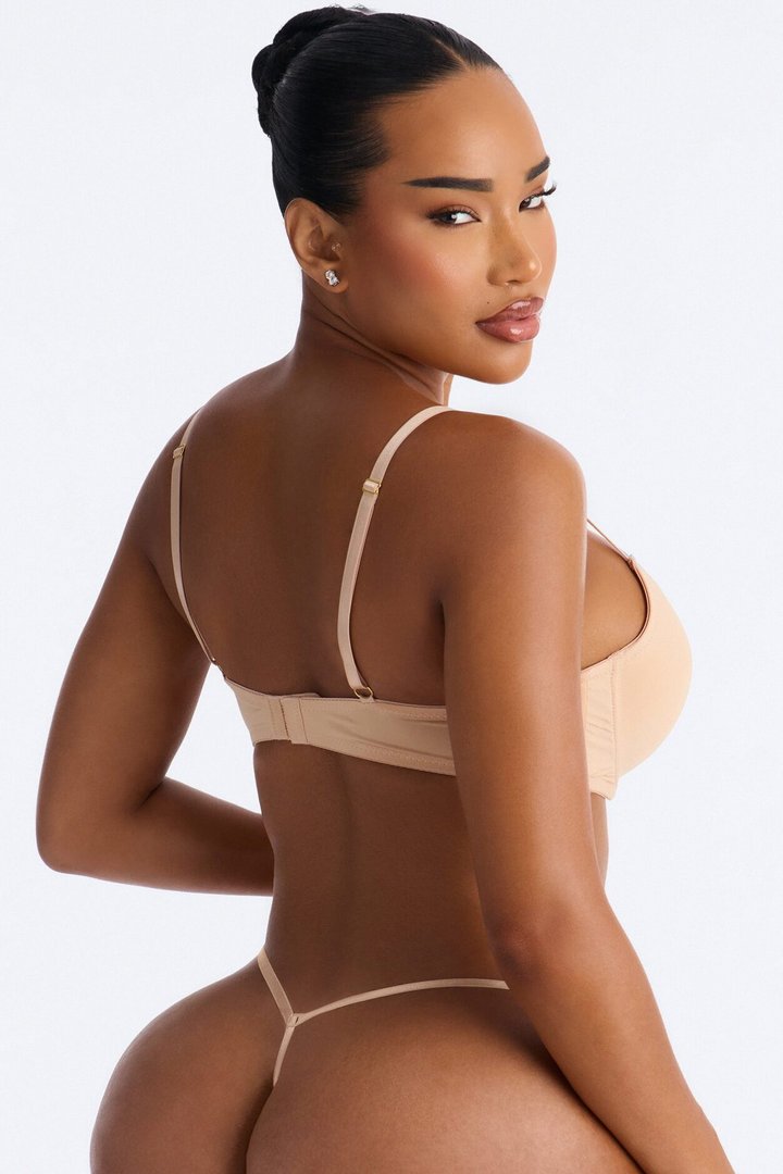 Safe Haven Molded Cup T-Shirt Bra - Nude