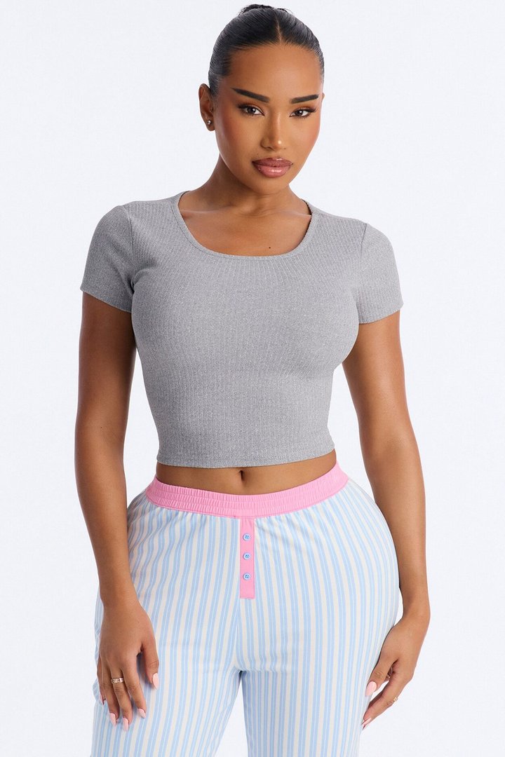Let Me Sleep Boxer PJ Pant Set - Blue/combo