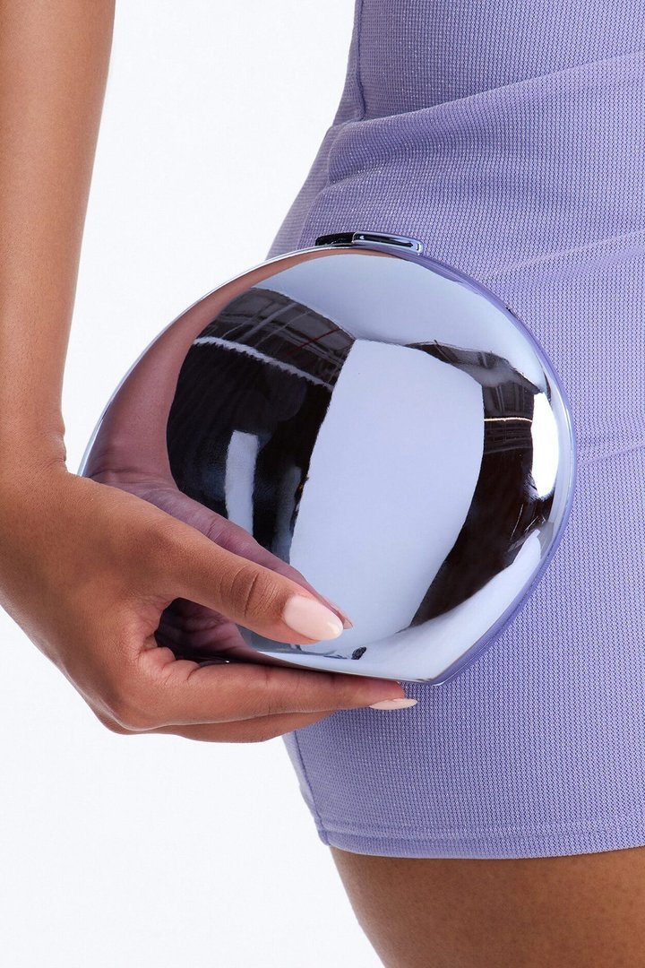Self Reflection Clutch - Lavender
