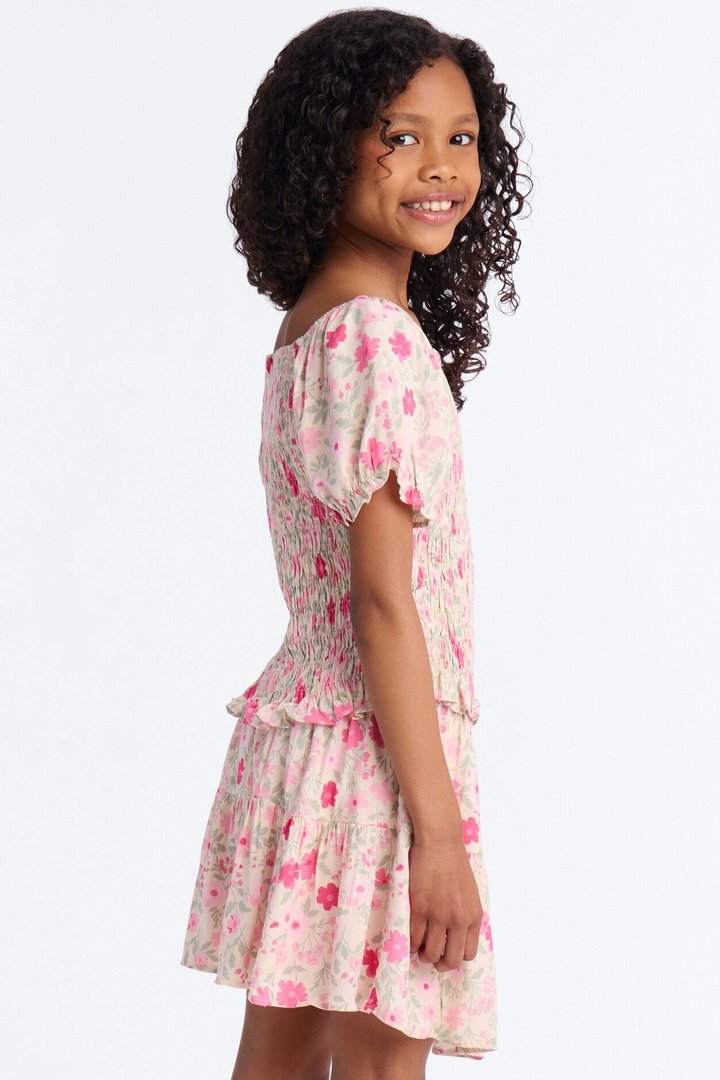 Mini All For You Floral Skirt Set - Pink/combo