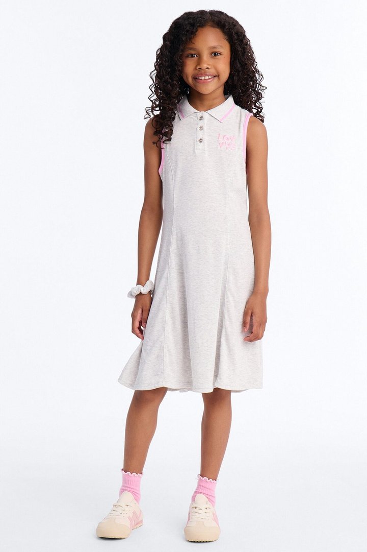 Mini Sure Of It Dress - Heather Grey