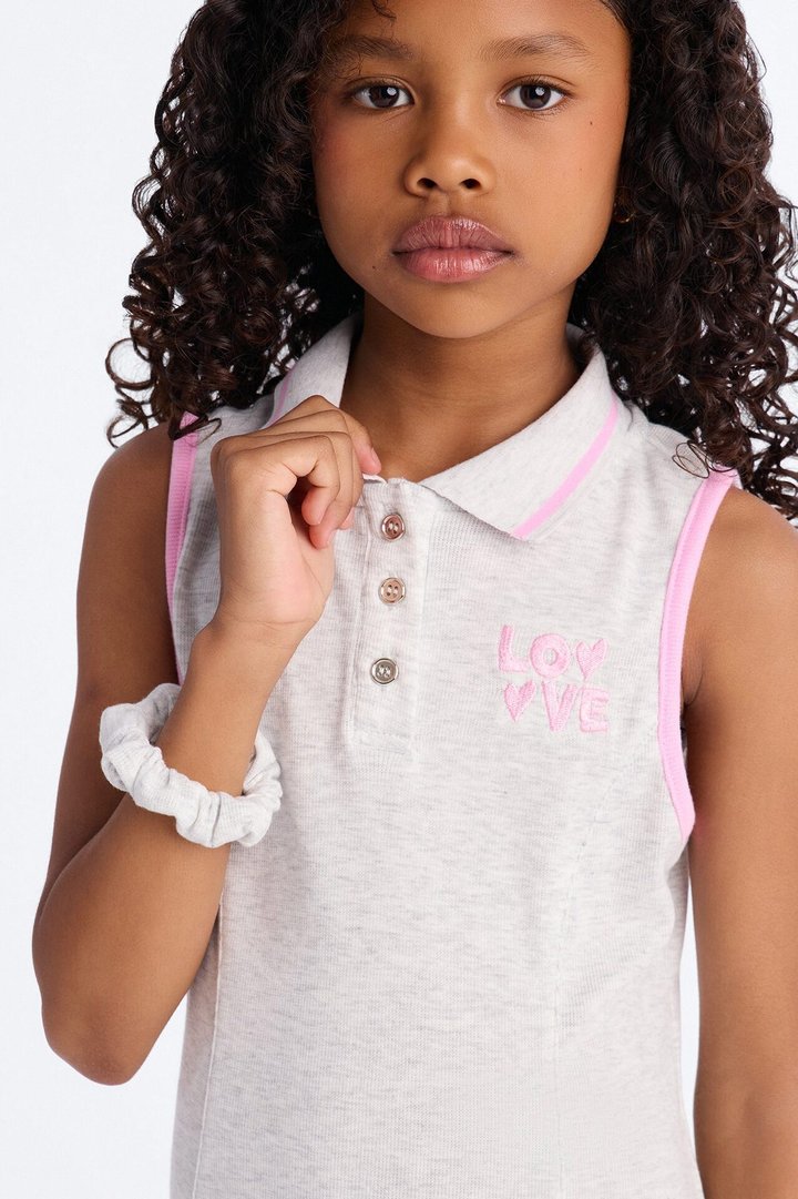 Mini Sure Of It Dress - Heather Grey