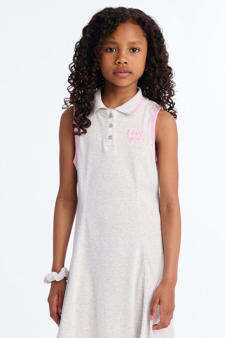 Mini Sure Of It Dress - Heather Grey