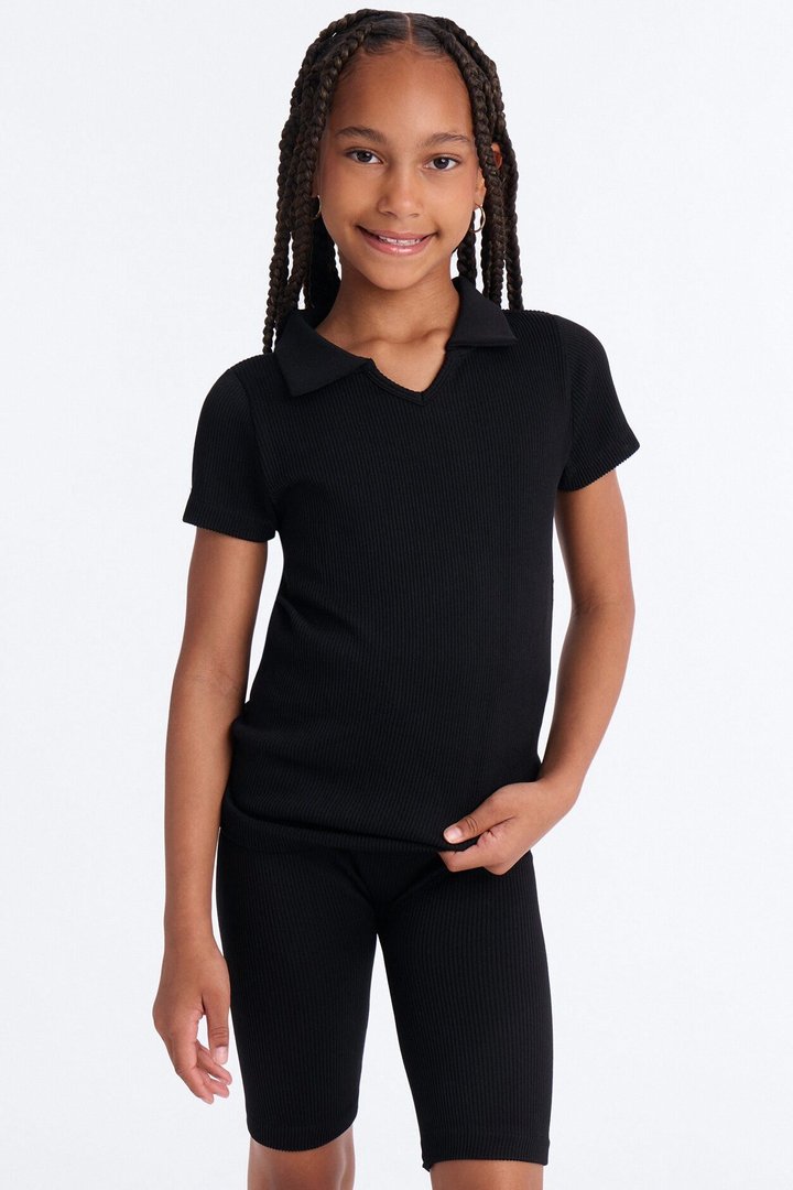 Mini Play That Song Again Bike Short Set - Black