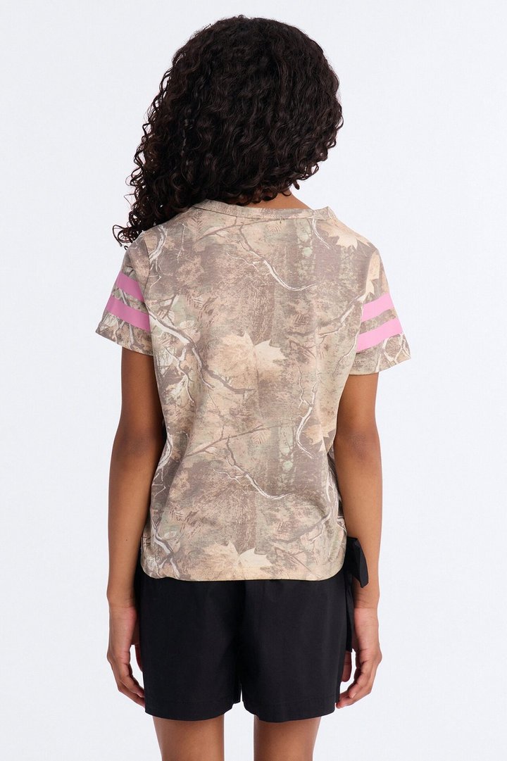 Mini Dara Camo Short Sleeve Jersey - Camouflage