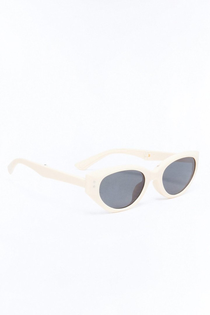 Sunny In So Cal Packable Sunglasses - Ivory