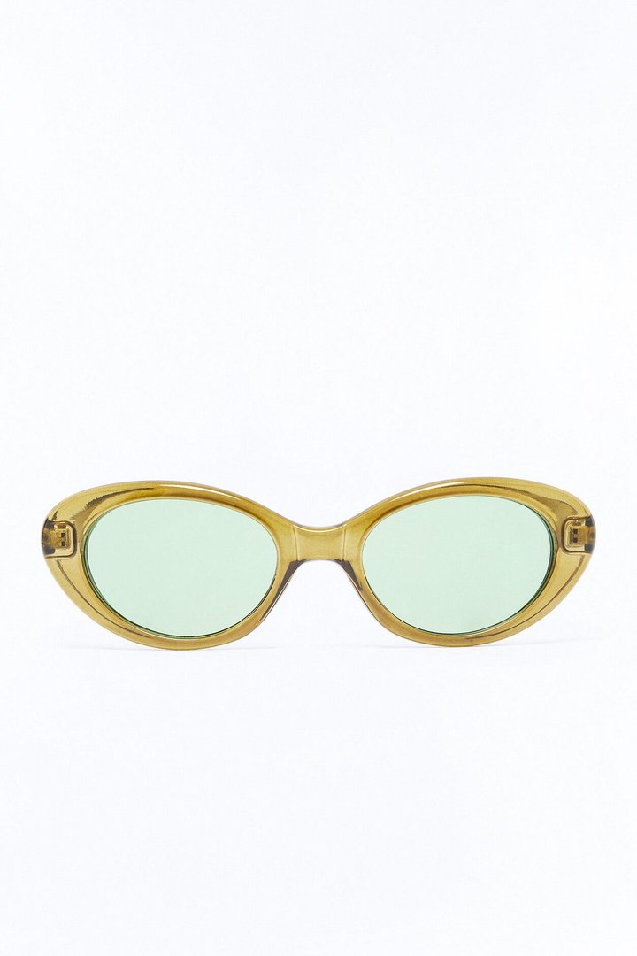 Looking Like A Lady Sunglasses - Green