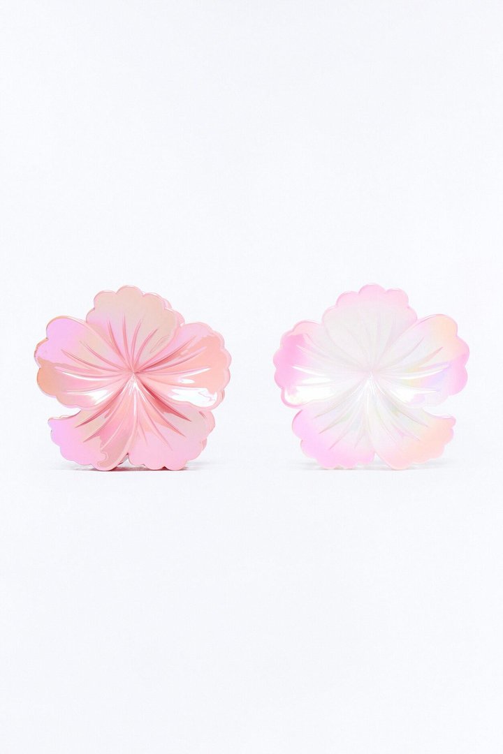 Hand Me That Mojito 2 Piece Hair Clip Set - Pink