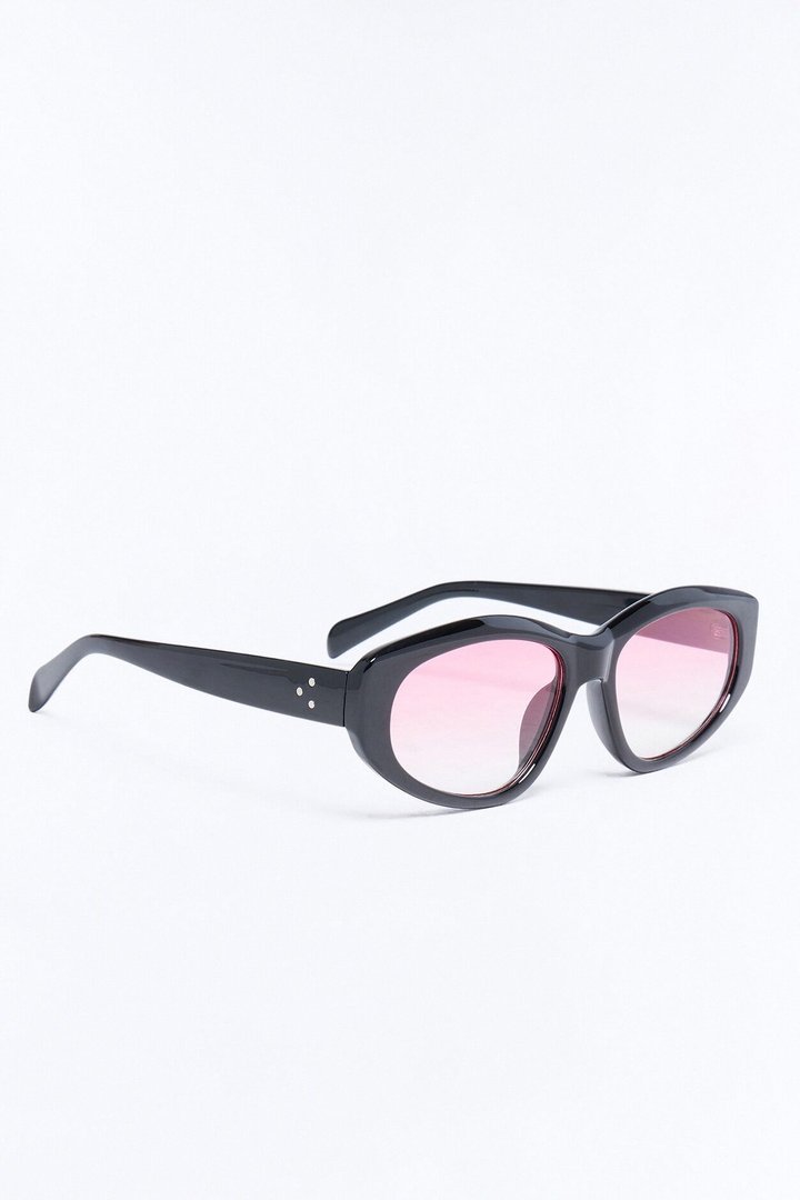 Away Mode Sunglasses - Black/Pink