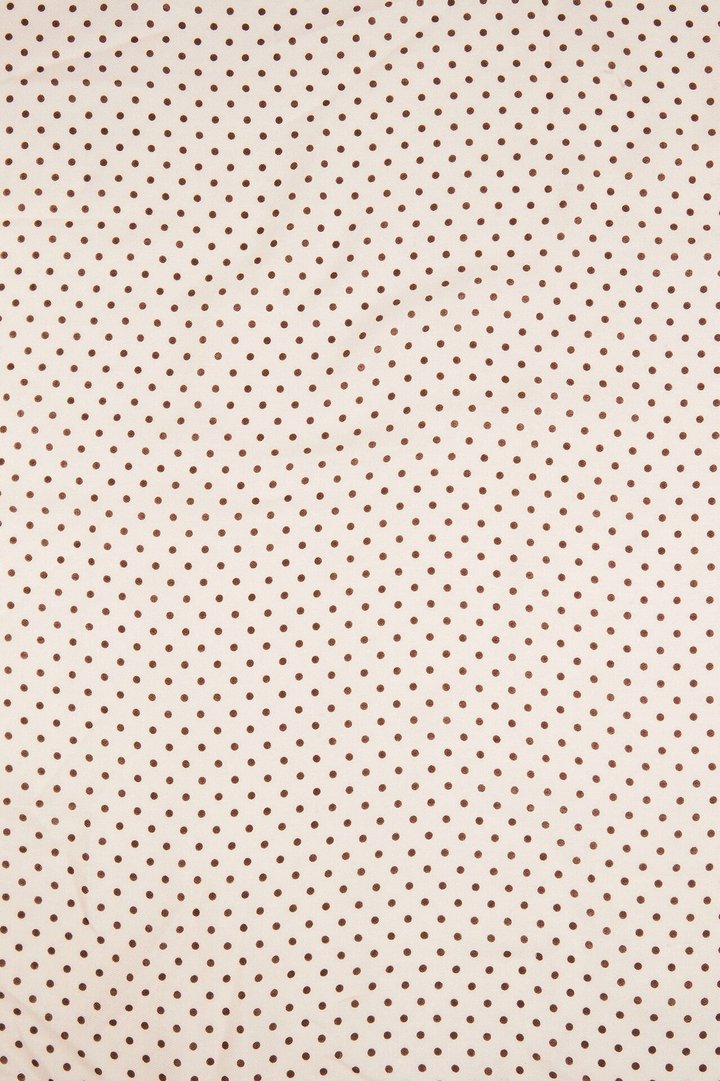 Kaitlyn Polka Dot Head Scarf - Taupe