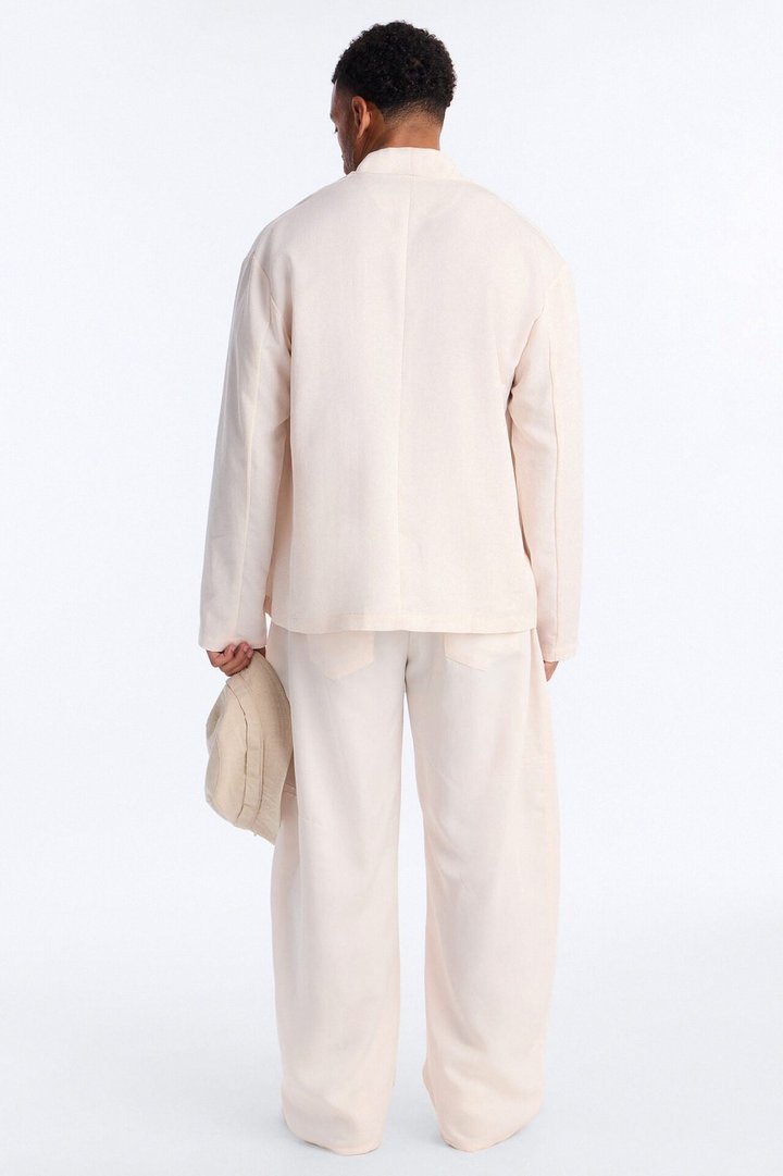 Relaxed St.Tropez Unlined Blazer - Cream
