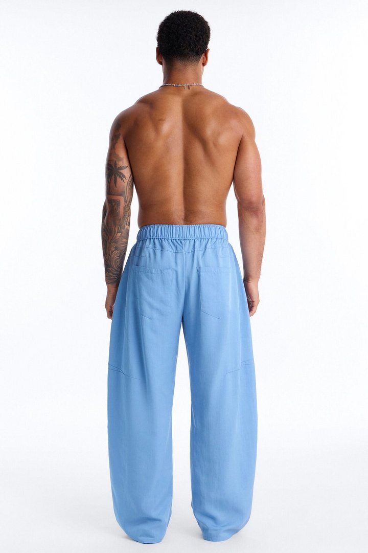 Baggy St. Tropez Pant - Light Blue