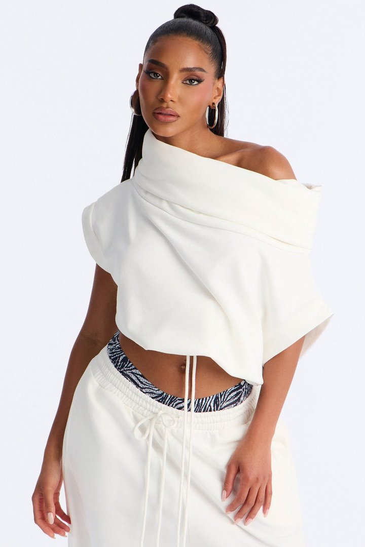 Alexa Jogger Pant Set - White