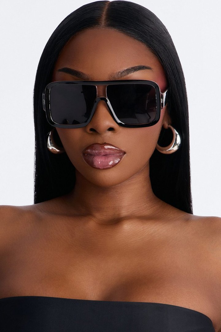 Sun Shock Sunglasses - Black