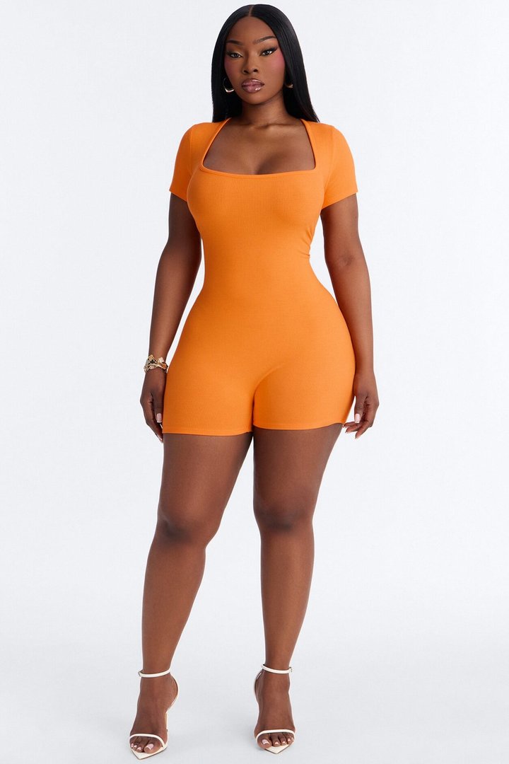 Sandie Romper - Orange
